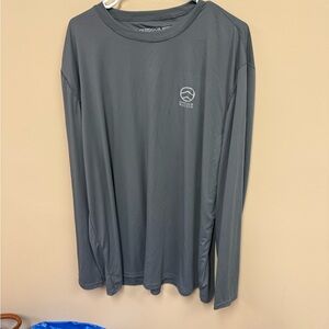 Outdoor Nation Men's Gray Long Sleeve Shirt